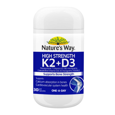 Nature’s Way High Strength K2 + D3 ( Nature's Way ) from SuperPharmacyPlus