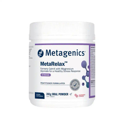 Metagenics MetaRelax Raspberry 241g Powder ( Metagenics ) from SuperPharmacyPlus