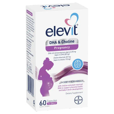 Elevit DHA & Choline Pregnancy | 60 Capsules ( Elevit ) from SuperPharmacyPlus