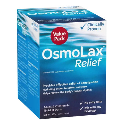 OsmoLax Relief Value Pack 833g ( Osmolax ) from SuperPharmacyPlus