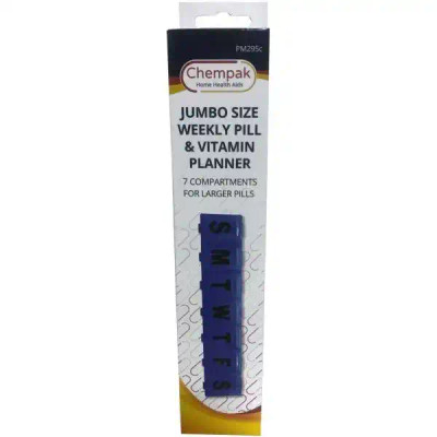 PM295c - AM/PM Jumbo Pill Planner XXL ( Chempak ) from SuperPharmacyPlus