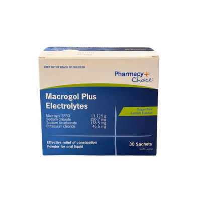 Pharmacy Choice Macrogol Plus Electrolytes | 30 Sachets ( Pharmacy Choice ) from SuperPharmacyPlus