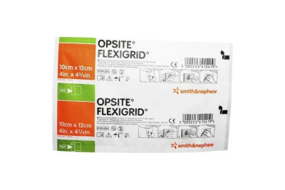 Opsite Flexigrid 10cm x 12cm Waterproof Film Single Dressing