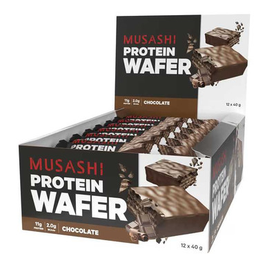 Musashi Protein Wafer Chocolate | 40g x 12 ( Musashi ) from SuperPharmacyPlus