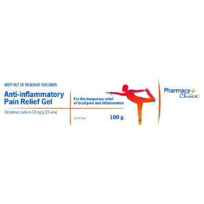 PC Anti - Inflammatory Pain Relief Gel | 100g  available at SuperPharmacyPlus