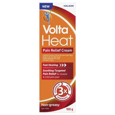 VoltaHeat Pain Relief Cream | 100g Available At SuperPharmacyPlus