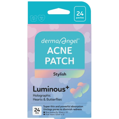 DermaAngel Acne Patch Stylish Luminous+ | 24 Pack