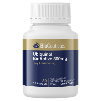 BioCeuticals Ubiquinol BioActive 300mg | 30 Capsules
