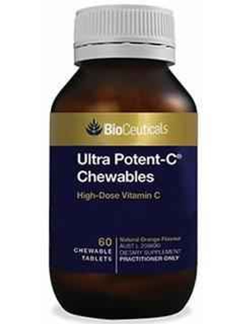 Bioceuticals Ultra Potent-C Chewables 60 Tablets BioCeuticals SuperPharmacyPlus