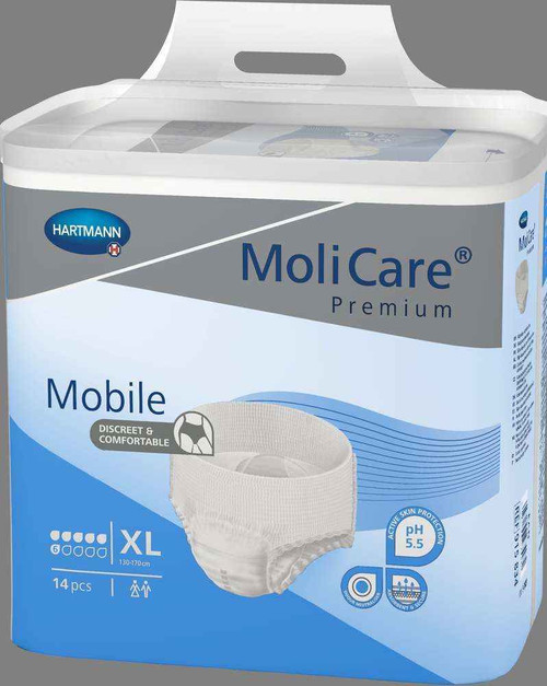Molicare Premium Mobile 6 Drop Size XL 14 Pack Hartmann SuperPharmacyPlus