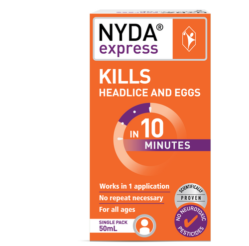 Brauer NYDA Express Head Lice Treatment 50ml Brauer SuperPharmacyPlus