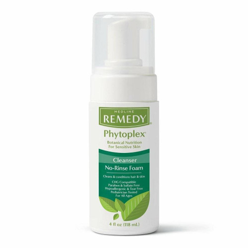 Medline Remedy Phytoplex Cleanser No-Rinse Foam 118 mL Medline SuperPharmacyPlus