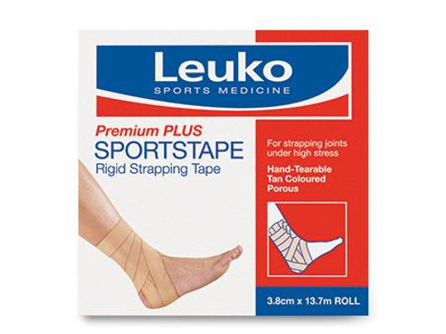 Leuko Premium Plus Sports Tape 3.8cm x 13.7m Roll Beiersdorf SuperPharmacyPlus