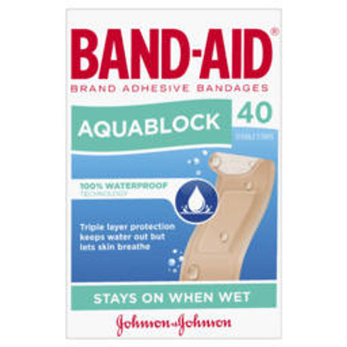 Johnsons Bandaid Aquablock Regular or Pack 40 SuperPharmacyPlus
