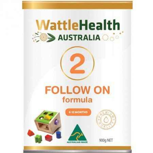 WattleHealth Australia Stage 2 Follow On Formula 6-12months 900g Wattle Health Pty Ltd SuperPharmacyPlus