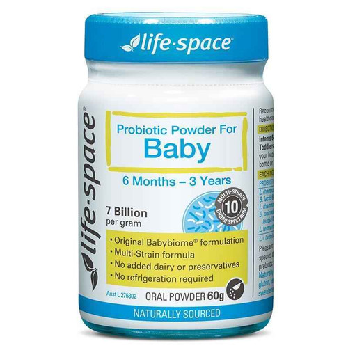 Life Space Baby Probiotic Powder 60g Evolution Health Pty Ltd SuperPharmacyPlus