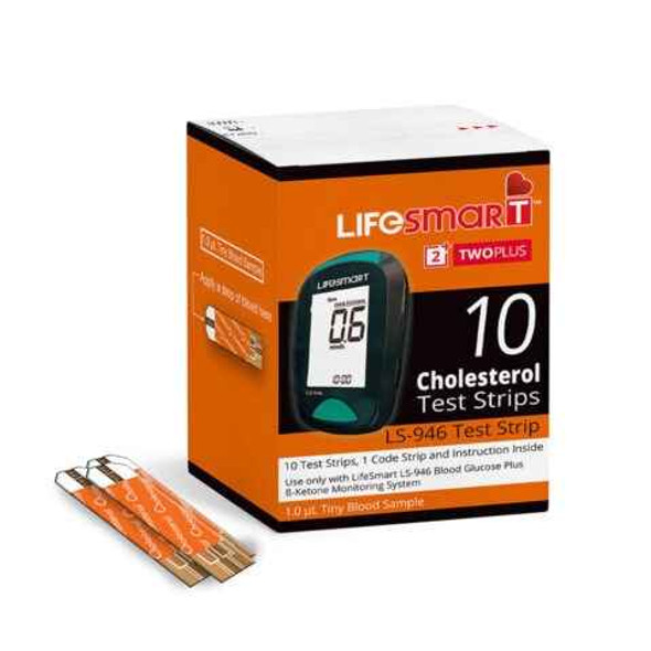 LifeSmart Cholesterol 10 Test Strips Genesis Biotech Pty Ltd SuperPharmacyPlus