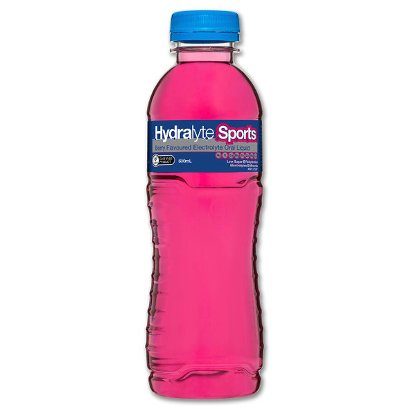 Hydralyte Sports Drink Berry 600mL Hydralyte SuperPharmacyPlus
