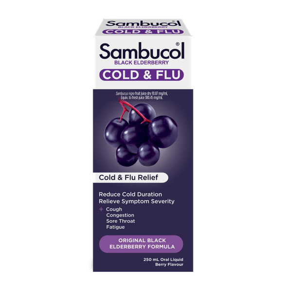 Sambucol Cold & Flu Syrup 120mL