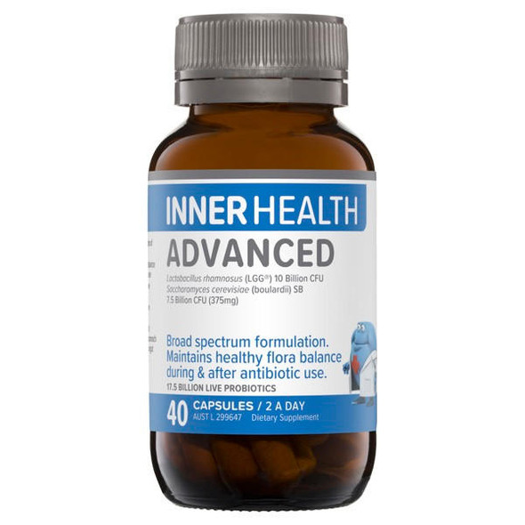 Inner Health Advanced | 40 Capsules  by  available at SuperPharmacy Plus