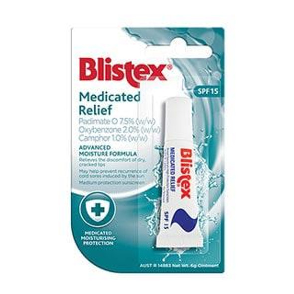 Blistex Medicated Relief | 6g  by  available at SuperPharmacy Plus