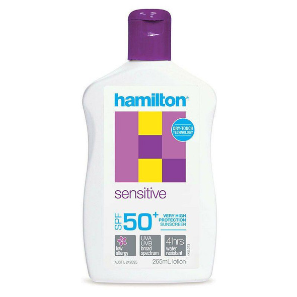 Hamilton Sun SPF 50+ Sensitive Lotion | 265ml  by  available at SuperPharmacy Plus