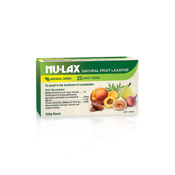 Nulax Fruit Laxative 250g Nulax SuperPharmacyPlus
