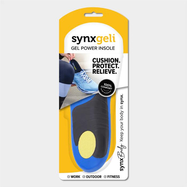 Synxsole Gel Power Insoles Medium  by  available at SuperPharmacy Plus