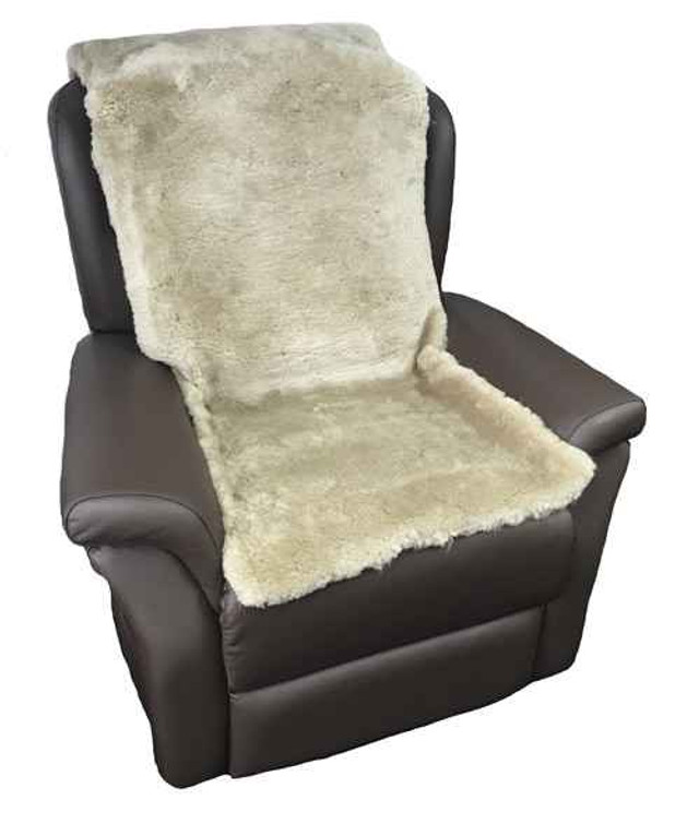 Sheepskin Overlay with Straps - Charcoal by Rehab & Mobility Wholesalers available at SuperPharmacy Plus
