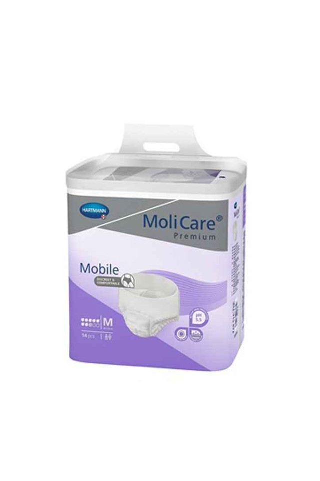 Molicare Premium Mobile 8 Drop Medium | 14 Pack by Hartmann available at SuperPharmacy Plus