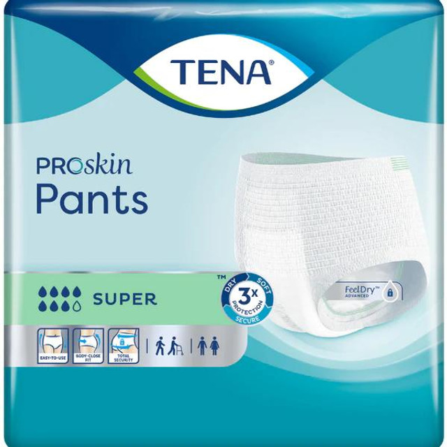 Tena Pants Super XL 12 Pack by Tena available at SuperPharmacy Plus