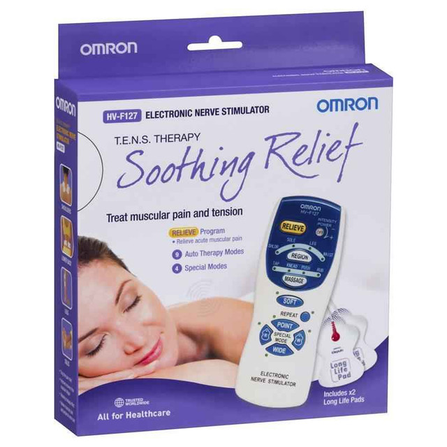 Omron Tens Therapy Device HVF-127 by Omron available at SuperPharmacy Plus