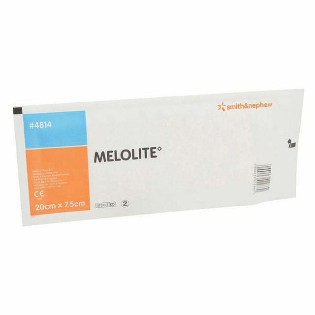 Melolite Low Adherent Single Dressing 20cm x 7.5cm by Smith & Nephew available at SuperPharmacy Plus
