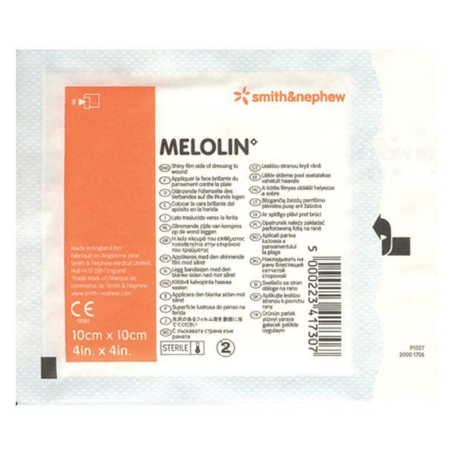 Melolin Absorbent Single Dressing 10cm x 10cm by Smith & Nephew available at SuperPharmacy Plus