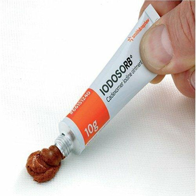 Iodosorb Cadexomer Iodine Ointment 10g by Smith & Nephew available at SuperPharmacy Plus