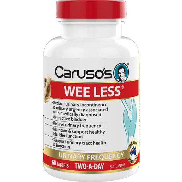 Caruso's Wee Less | 60 Tablets by Carusos available at SuperPharmacy Plus