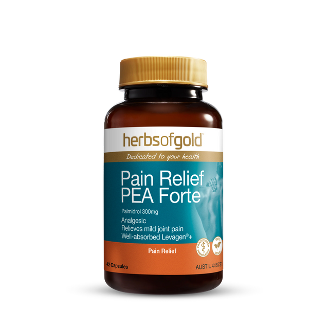 Herbs of Gold Pain Relief PEA Forte | 42 Capsules by Herbs of Gold available at SuperPharmacy Plus