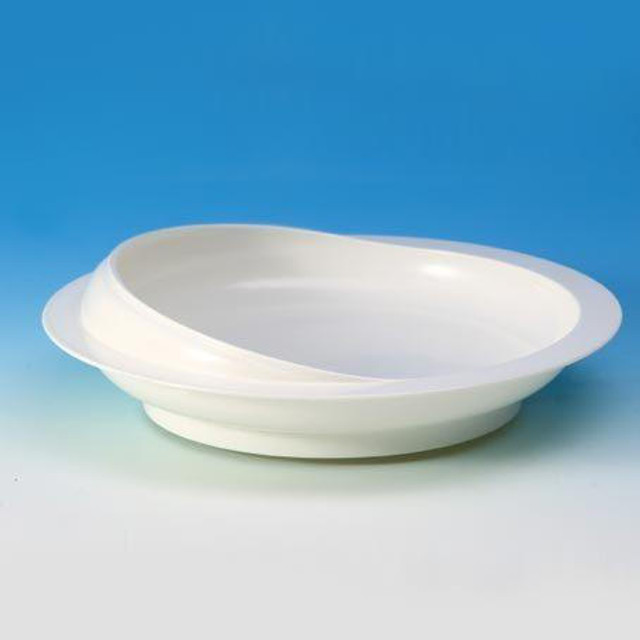 Scoop Dish (White) by Rehab & Mobility Wholesalers available at SuperPharmacy Plus