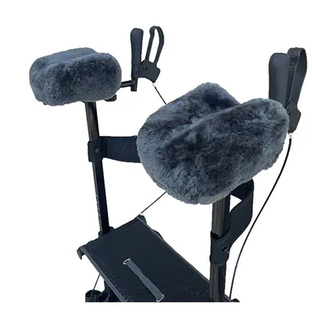 Sheepskin Forearm Pad Protector Pair by Rehab & Mobility Wholesalers available at SuperPharmacy Plus