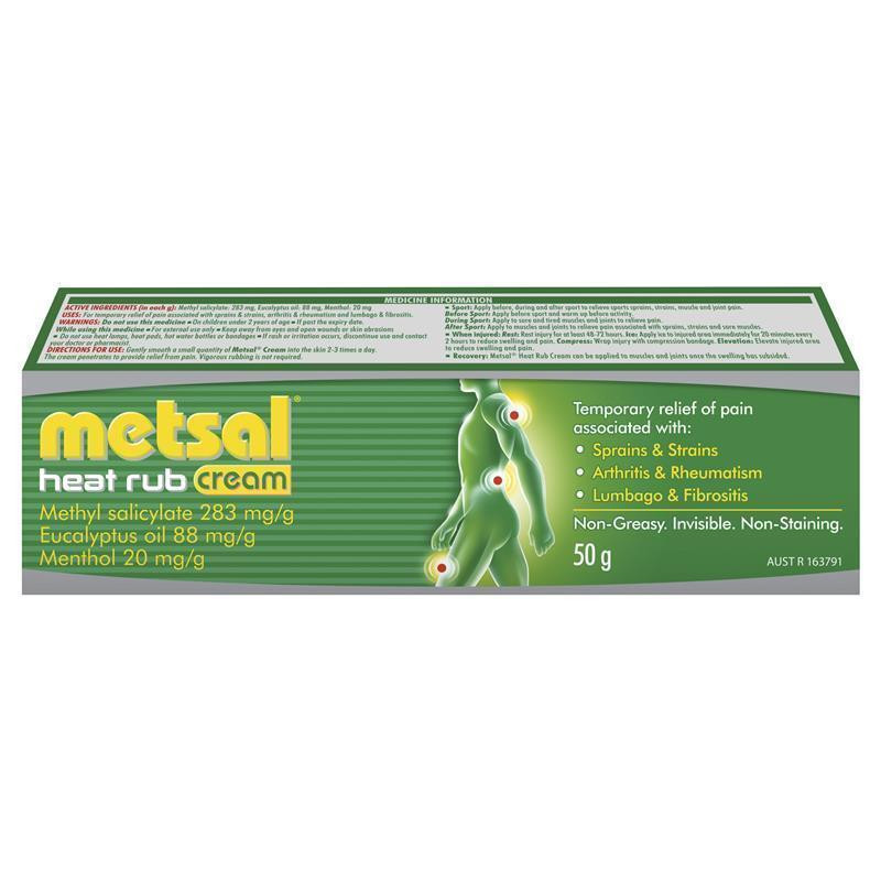 Fast-acting Pain Relief Cream | Metsal
