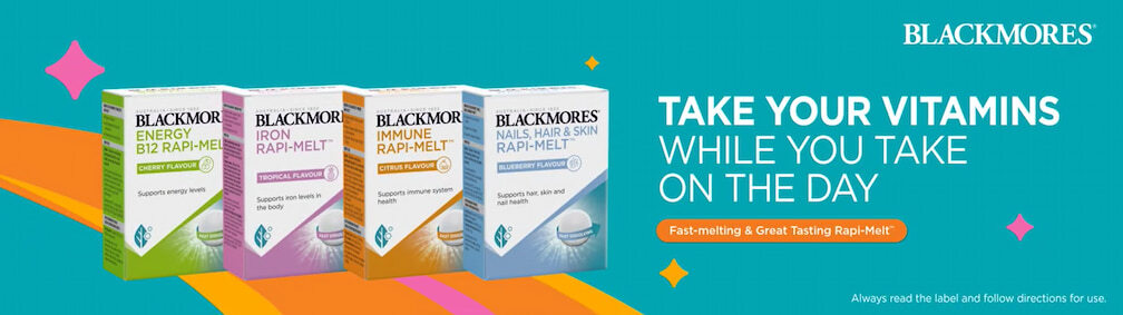 Blackmores Melts - Fast-Dissolving and Great-tasting Vitamins
