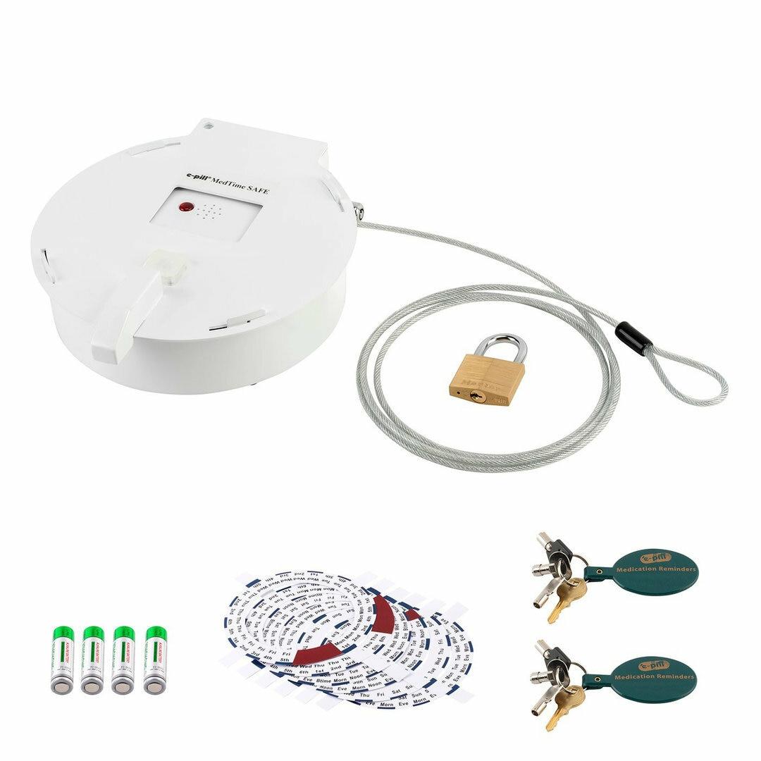epill MedTime SAFE Tamper Resistant Automatic Pill Dispenser by