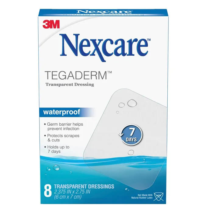 Tegaderm Dressing by 3M 6cm x 7 cm 1624W Single