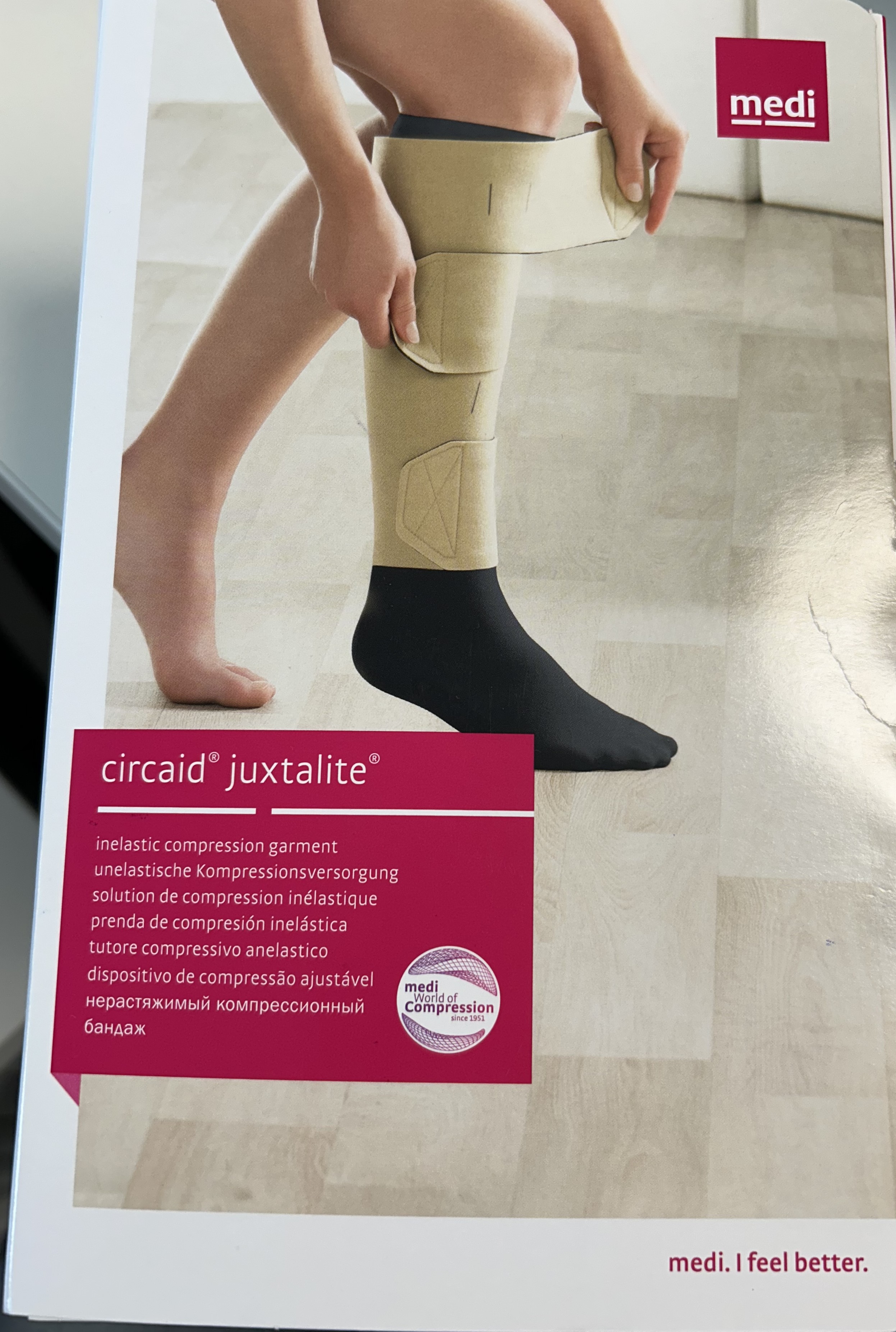 Circaid Stocking CircAid JuxtaLite HD Lower Leg With EZ-on Panel