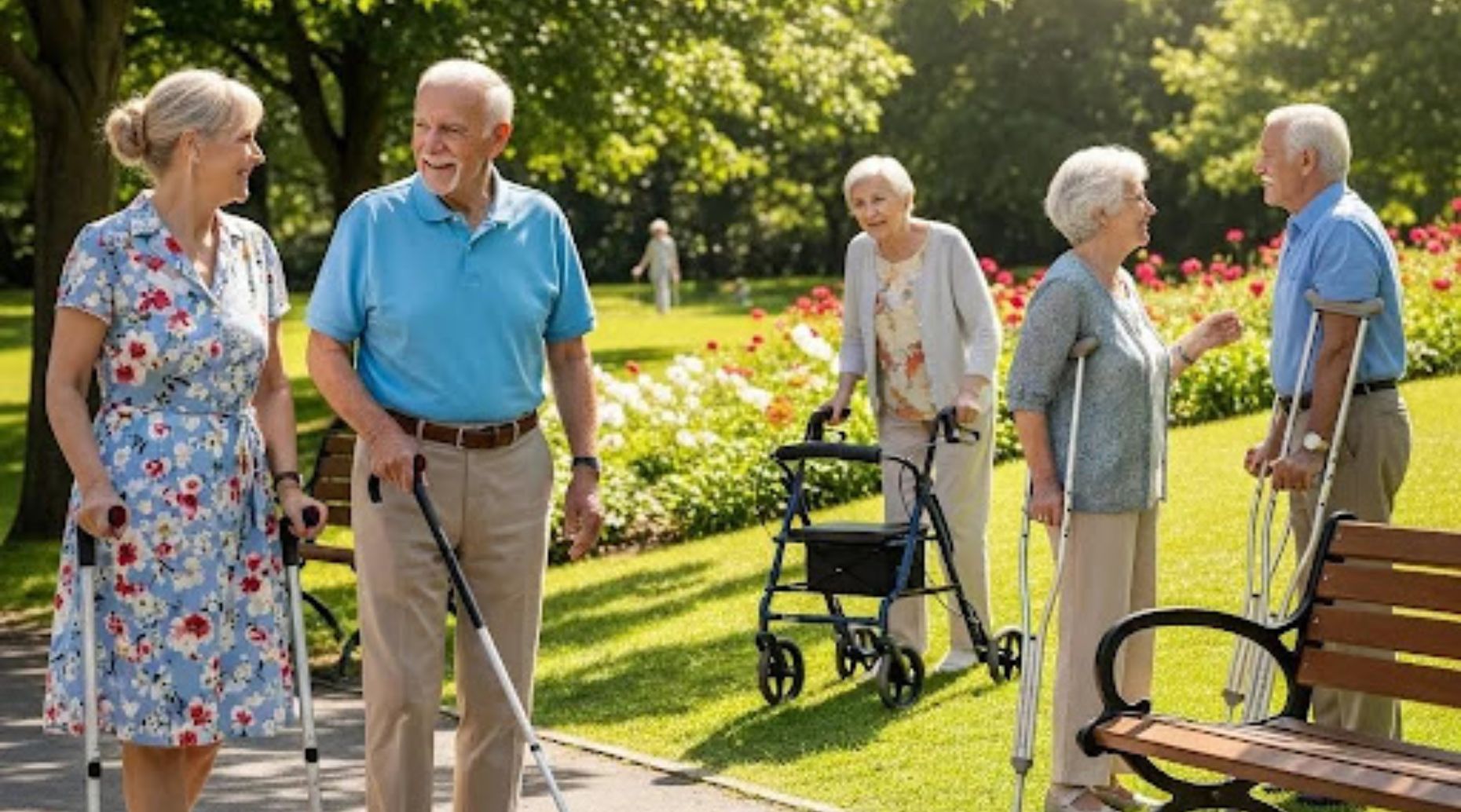 Walking Aids 101: Canes, Walkers & Crutches Compared