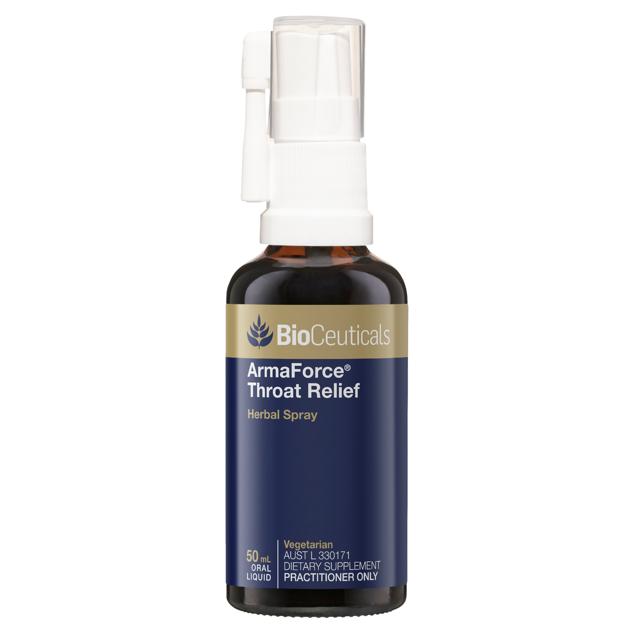Bioceuticals ArmaForce Throat Relief Spray 50ml