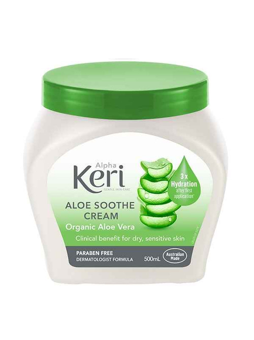 Alpha Keri Aloe Soothe Skin Cream 500ml SuperPharmacyPlus
