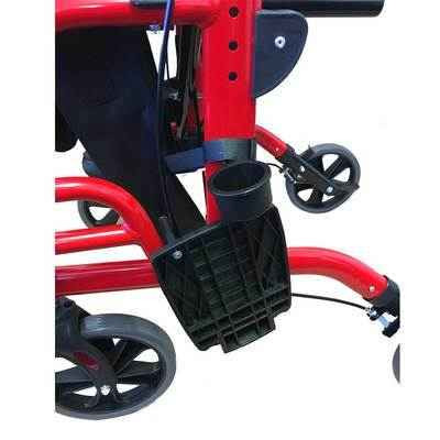 2-in-1 Wheelchair Seat Walker Crossover Transit Chair Walker