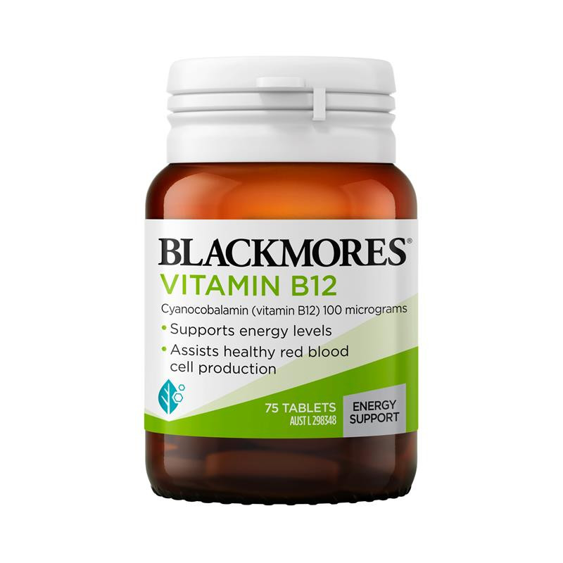 Blackmores Vit B12 Tablets 75 Pack