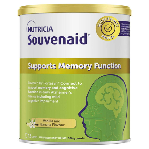 Souvenaid Memory Powder Vanilla & Banana 360g - SuperPharmacy Plus